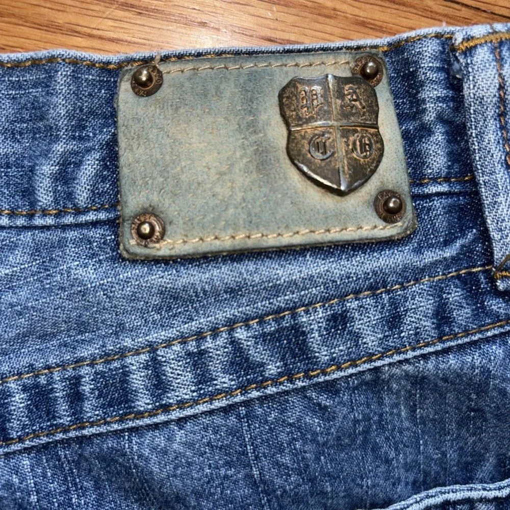 Vintage Paco Jean Company Baggy Y2K Wide Leg Jeans Size 16 Skater‎ Big Pockets